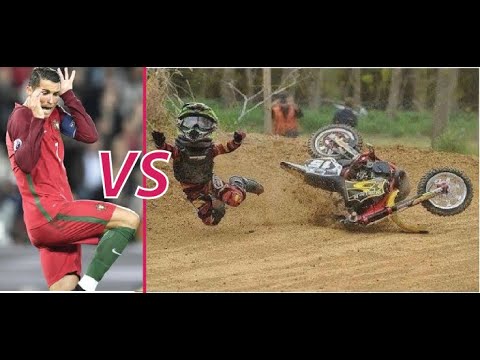 people are awesome Motocross VS Football/ Soccer compilation | Crazy Awesome