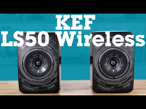 KEF LS50 Wireless powered speakers with Wi-Fi and Bluetooth | Crutchfield