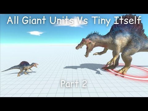 All Giant Units Vs Tiny Itself [Part 2] ARBS |Animal Revolt Battle Simulator