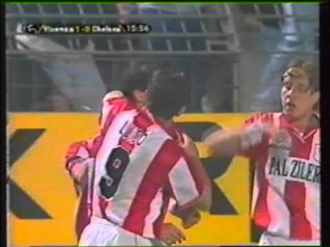 1998 April 2 Vicenza Italy 1 Chelsea England 0 Cup Winners Cup