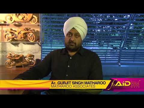 Gurjit Singh Matharoo at FOAID- Why designing is regarded as a big responsibility towards Nature