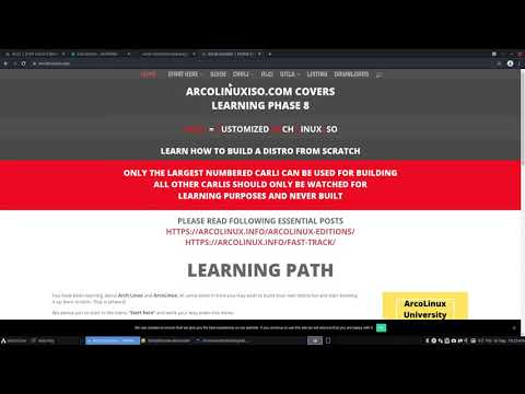 ArcoLinux : 2235 ALCI - Cinnamon - no ArcoLinux - no Chaotic - drivers