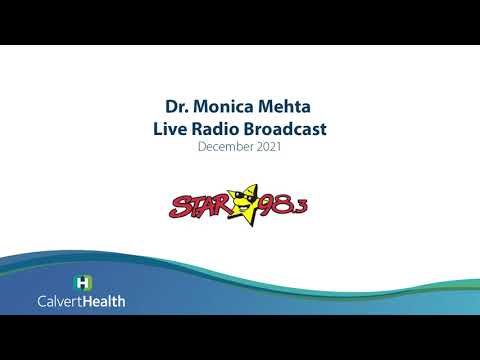 Dr. Monica Mehta - Star 98.3 Radio Broadcast