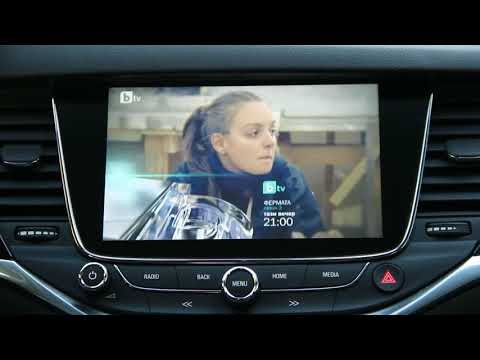 Opel Astra K with Intellilink 900 - 360 bird eye camera system,  digital TV, mirrorlink