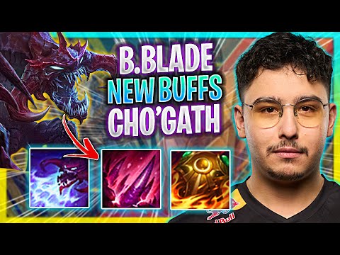 BROKEN BLADE TRIES CHO'GATH WITH NEW BUFFS! G2 Broken Blade Plays Cho'Gath Top vs K'sante!