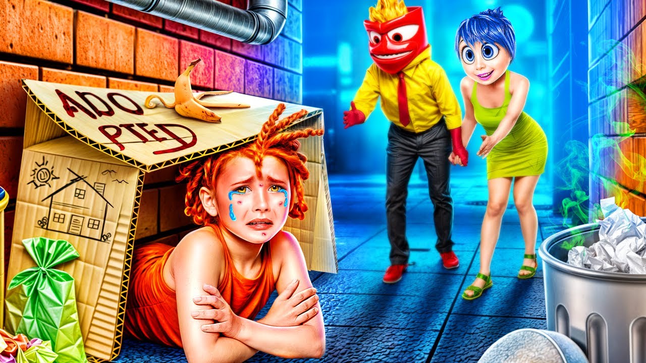 Se as Emoções me Governarem! Divertida Mente 2 me Adotou! Raiva e Alegria se Casam!