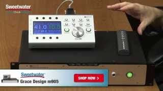 Video thumbnail for Grace Design m905 Analog 2.1 Monitoring System Review by Sweetwater Sound by Sweetwater