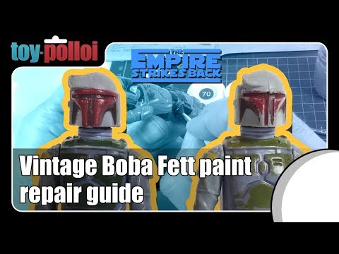 Vintage Star Wars Boba Fett paint repair guide - Toy Polloi