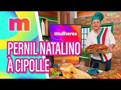 Aprenda com o chefe Franciulli a fazer PERNIL NATALINO À CIPOLLE - Mulheres (01/12/2023)