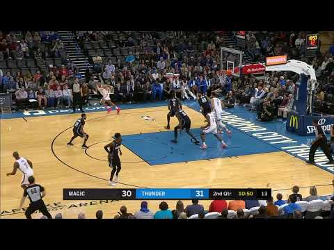 Aaron Gordon Full Play 11/05/19 Orlando Magic vs Oklahoma City Thunder | Smart Highlights