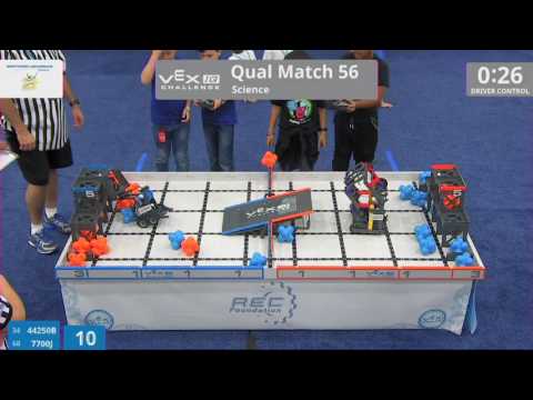 2017 VEXIQ Elem Sci Q56 (44250B 7700J) Score 40