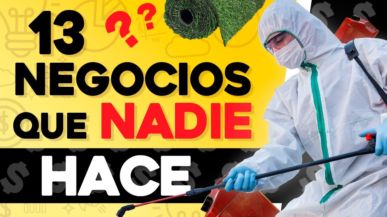 🤑 Estos Negocios NO Están Siendo EXPLOTADOS 💰 Negocios Rentables que Nadie Hace