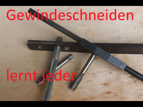 Wie schneidet man ein Innengewinde? Vom Heimwerker für Heimwerker einfach erklärt