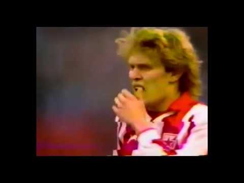 90/91 Robert Prosinecki vs Dynamo Dresden - European Cup QF, 1st leg(All Touches and Actions)