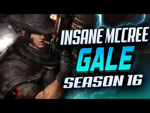 INSANE McCree Carry by - Gale! [ OVERWATCH SEASON 16 TOP 500 ]