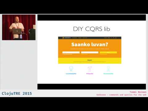Kekkonen - commands and queries for the web - Tommi Reiman