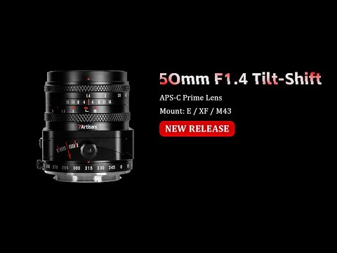 New Arrival | 7Artisans 50mm F1.4 Tilt Shift Lens