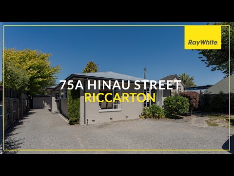 75A Hinau Street, Riccarton, Christchurch, Canterbury, 3房, 1浴, 独立别墅