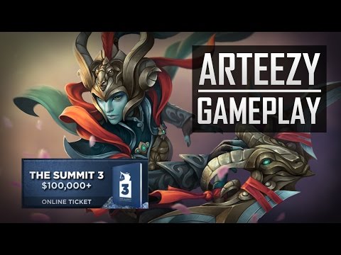 Arteezy (Phantom Assassin) - TEAM SECRET vs. 4ASC @ The Summit 3