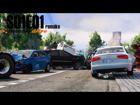 Beamng Seconds from Disaster Season 1 Episode 1 -S01E01- (Remake)