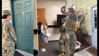 EMOTIONAL REUNION! Soldier coming home