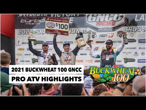 2021 Buckwheat 100 GNCC Pro ATV Highlights