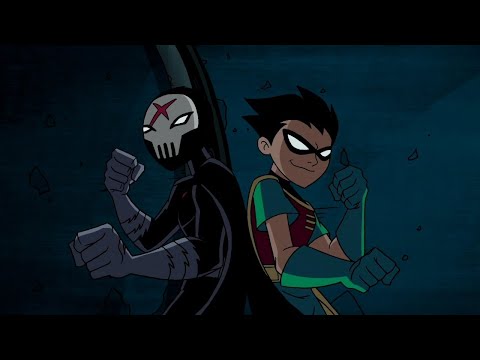 Red X Saves Robin - Teen Titans "X"