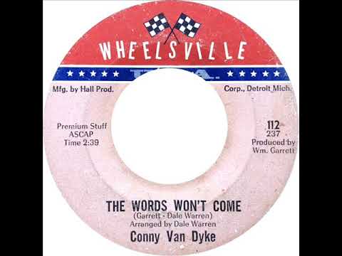 Conny Van Dyke - The Words Won't Come