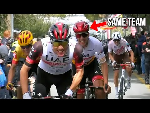 When Teammates Attack Each Other - Ayuso vs Almeida | Volta a Catalunya 2022 Stage 7