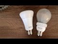 60w equivalent LED bulb comparison