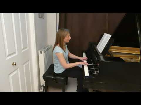 Fugue in G - Bach ABRSM Piano Grade 6 2019-2020 A:2 Jill Morton, piano