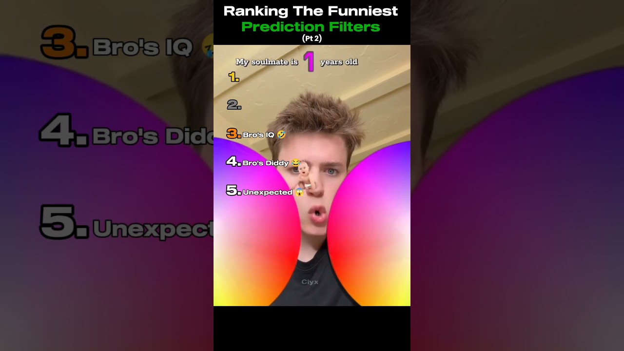 Ranking The Funniest Prediction Filters 😂
