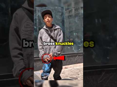 Kid Confronts Guy Driving a Mini-Porsche 🤣