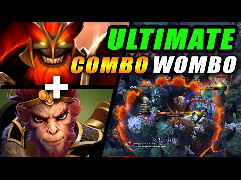 See MARS and MONKEY KING Ulti Combo in Action! - Dota 2