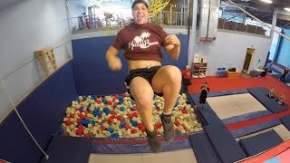 faze tari profesionisti pe trambulina