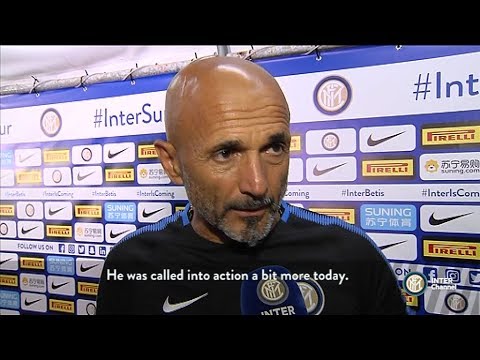 INTER 1-0 REAL BETIS, QUOTES FROM LUCIANO SPALLETTI