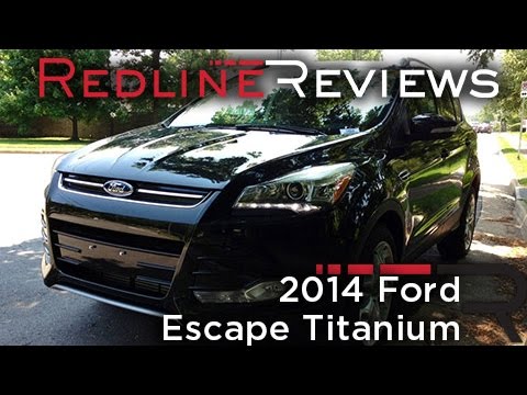 2014 Ford Escape Titanium Review, Walkaround, Exhaust & Test Drive