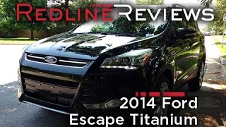 2014 Ford Escape Titanium Review, Walkaround, Exhaust & Test Drive