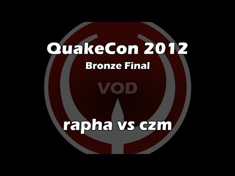 rapha vs czm - QuakeCon 2012 Bronze Final (Quake Live VOD)