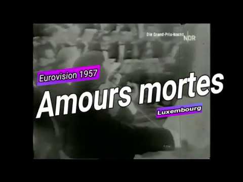 Eurovision 1957 - Danièle Dupré - Amours mortes