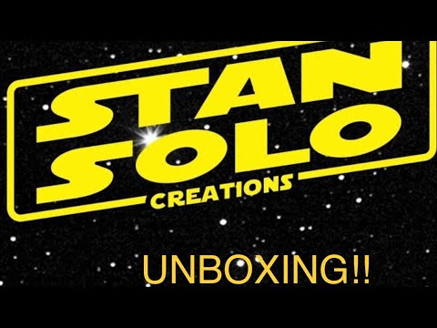 Unboxing video from Stan Solo Creations!! Vintage style Star Wars!!