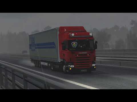 ETS2 Scania R500 Stuttgart - Wiesbaden
