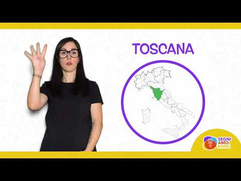 Corso LIS (Lingua dei Segni Italiana) per bambini - [LEZIONE N 14 - LE REGIONI]
