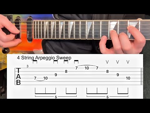 SWEEP PICKING for Beginners | The 5 BEST Exercises!