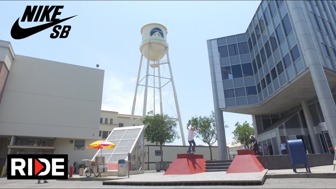 Nike SB patina en los estudios de Paramount