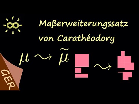 Maßtheorie - Teil 12 - Fortsetzungssatz von Carathéodory [darkmode]