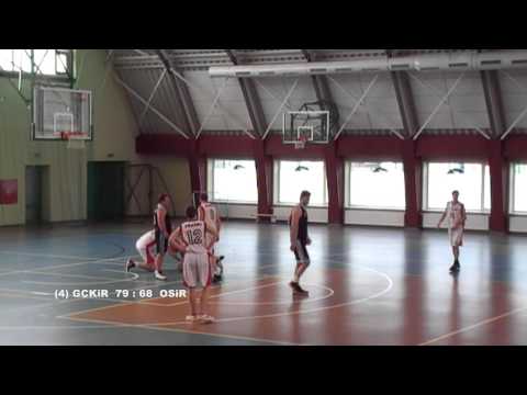OZKosz Częstochowa Liga Okręgowa 2012/13 02.03.13 GCKiR Konopiska - OSiR Kłobuck 2 połowa