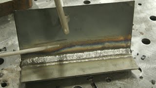 Welding Stainless to Carbon Steel with 309 (1F)
