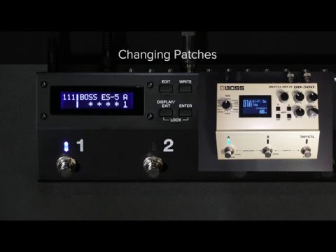 ES-5 Quick Start Chapter 9: Switching a MIDI-Equipped Effects Unit's Memory
