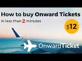 Onward Tickets Reviews - is it Legit and How to buy?